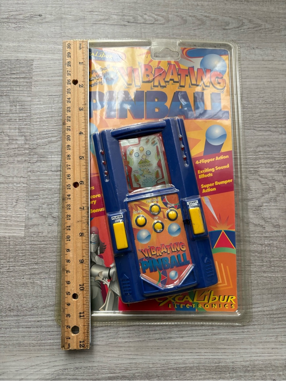 Vintage Excalibur Electronics Pinball Handheld Game NIB - Picture 2 of 6
